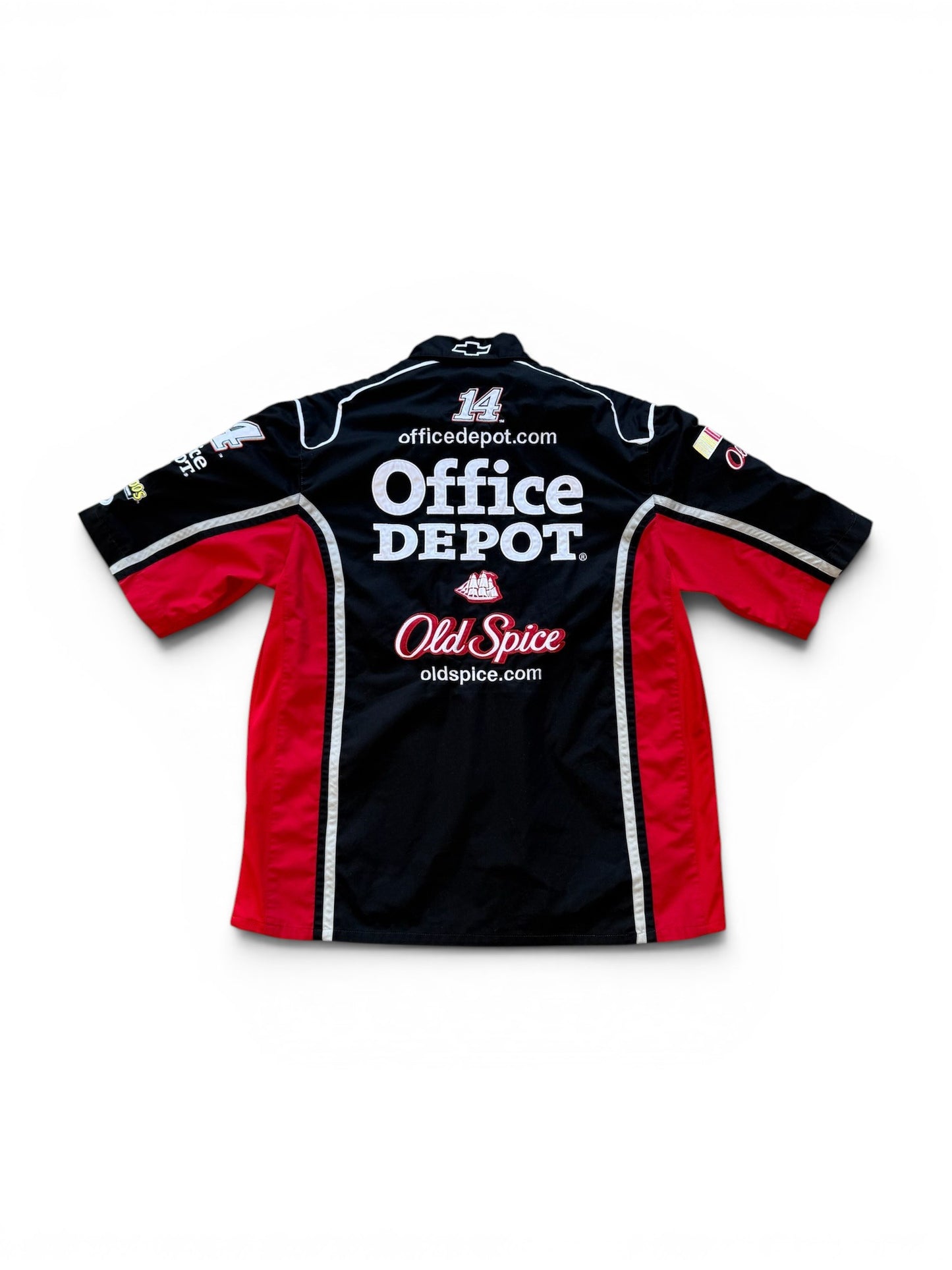 (L) Vintage NASCAR Jeff Hamilton Button-Up Shirt