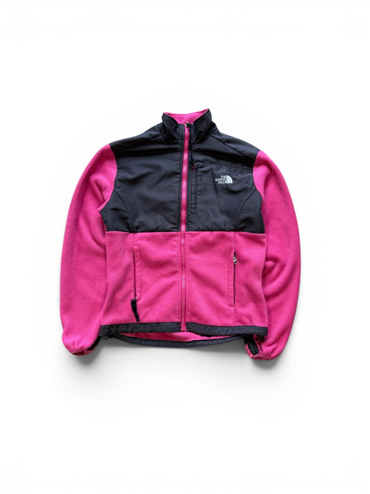 (Womens S) Vintage The North Face Delani Pink Fleece Jacket