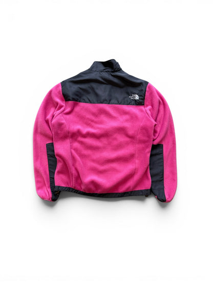 (Womens S) Vintage The North Face Delani Pink Fleece Jacket