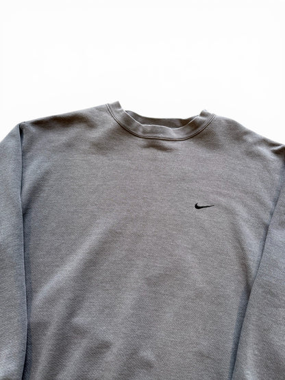 (XXL) Vintage 2000s Nike Faded Grey Crewneck