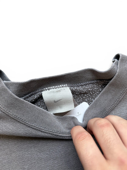 (XXL) Vintage 2000s Nike Faded Grey Crewneck
