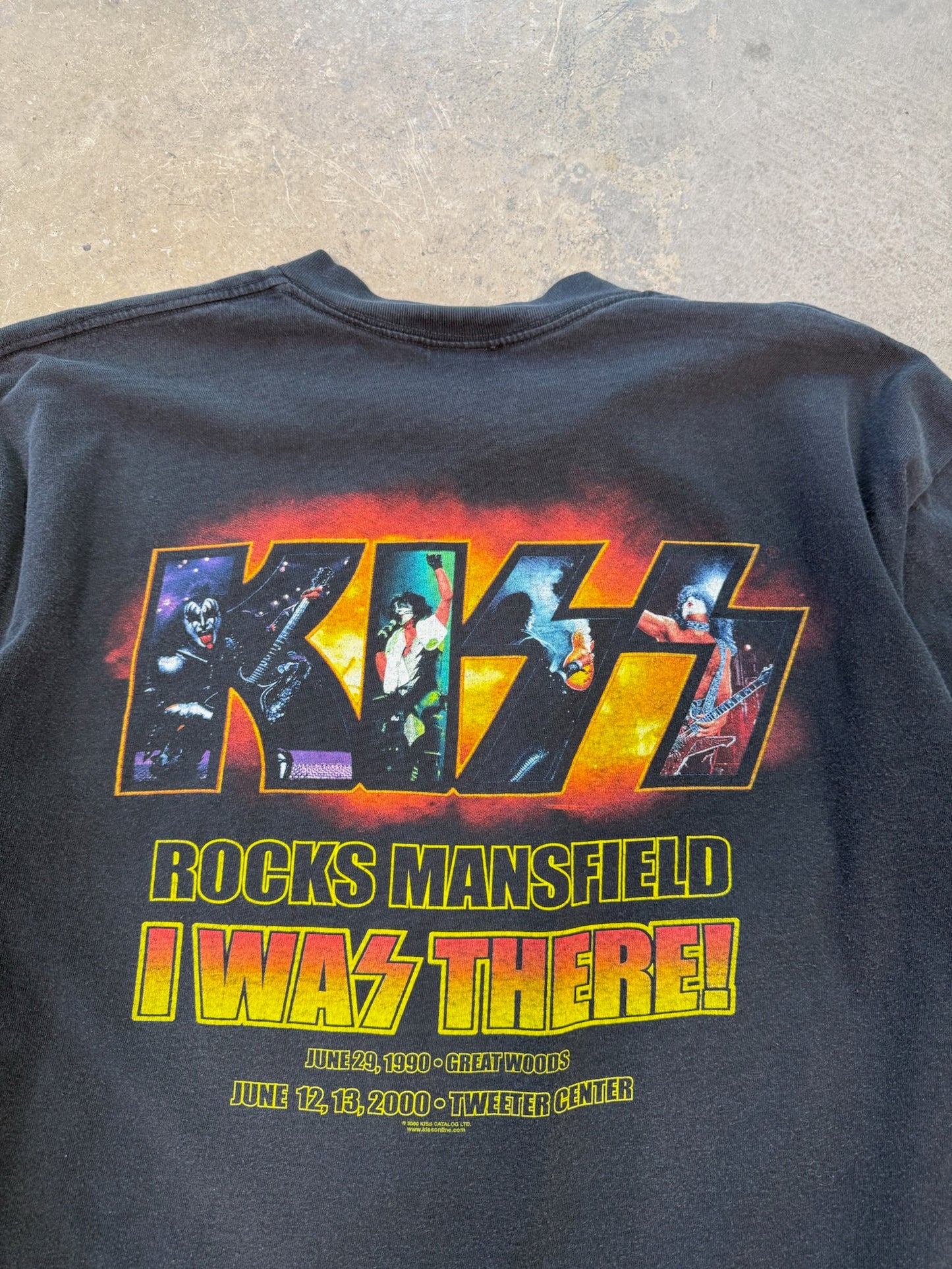 (XL) 2000 Kiss I Was There Band Tee