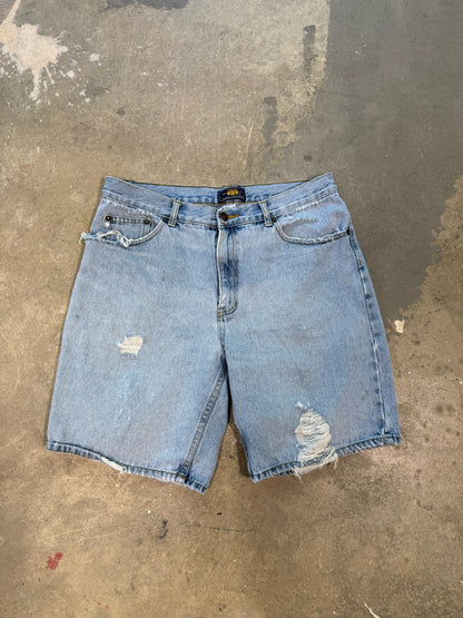 (33W) Route 66 Faded Jorts