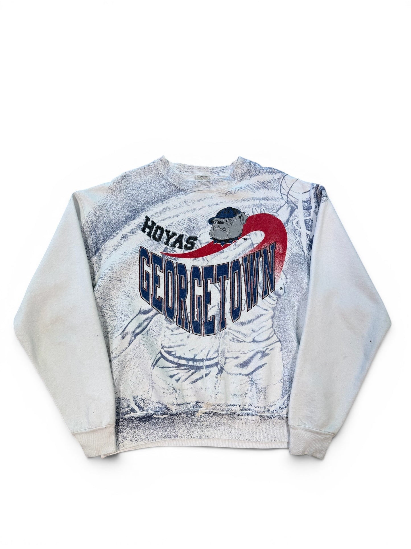 (L) 90’s Georgetown Hoyas Basketball Crewneck