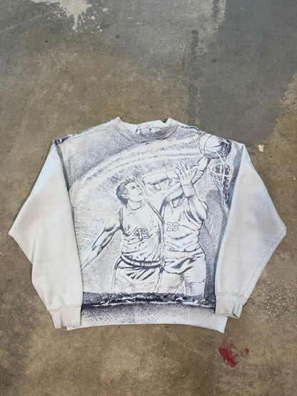 (L) 90’s Georgetown Hoyas Basketball Crewneck