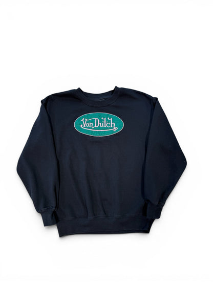 (S) Von Dutch Black Crewneck
