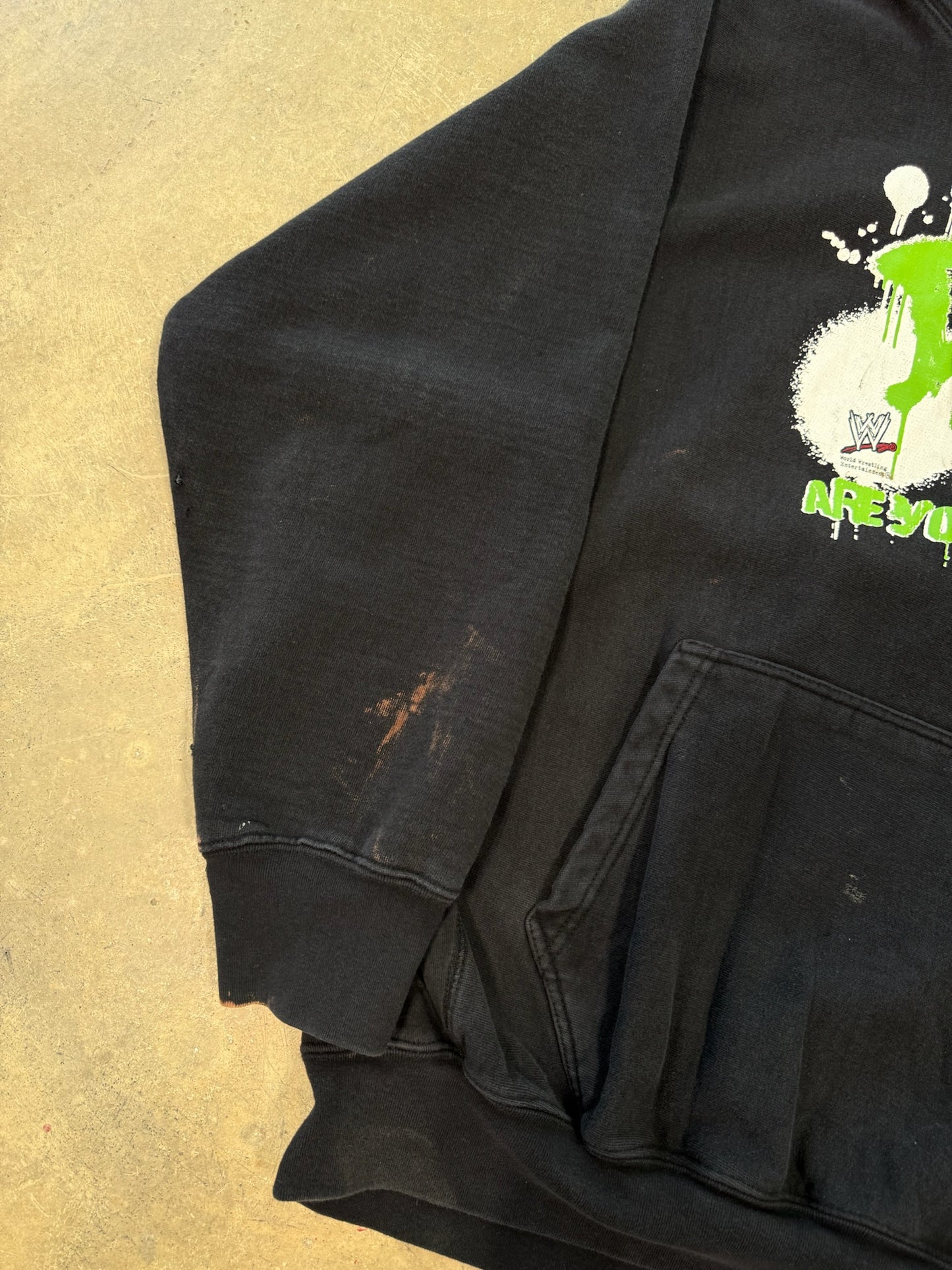 (L) Y2K WWE Dx Hooded Sweater