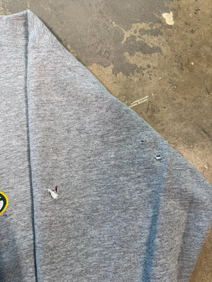 (XL) 90’s Green Pay Packers Grey Nike Crewneck