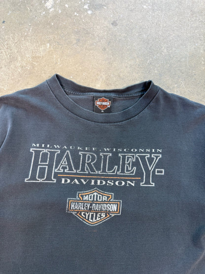 (XL) Faded House Of Harley Tee