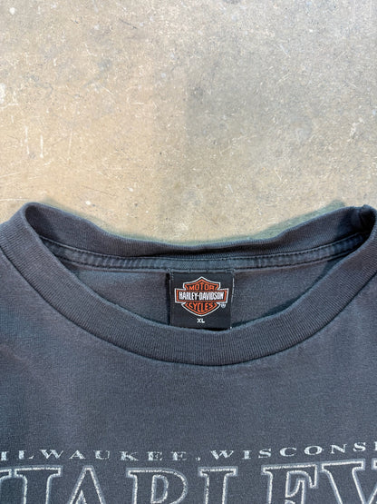 (XL) Faded House Of Harley Tee