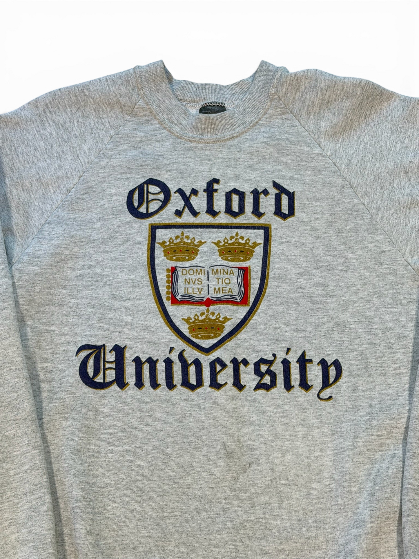 (L) Vintage 90s Oxford University Crewneck
