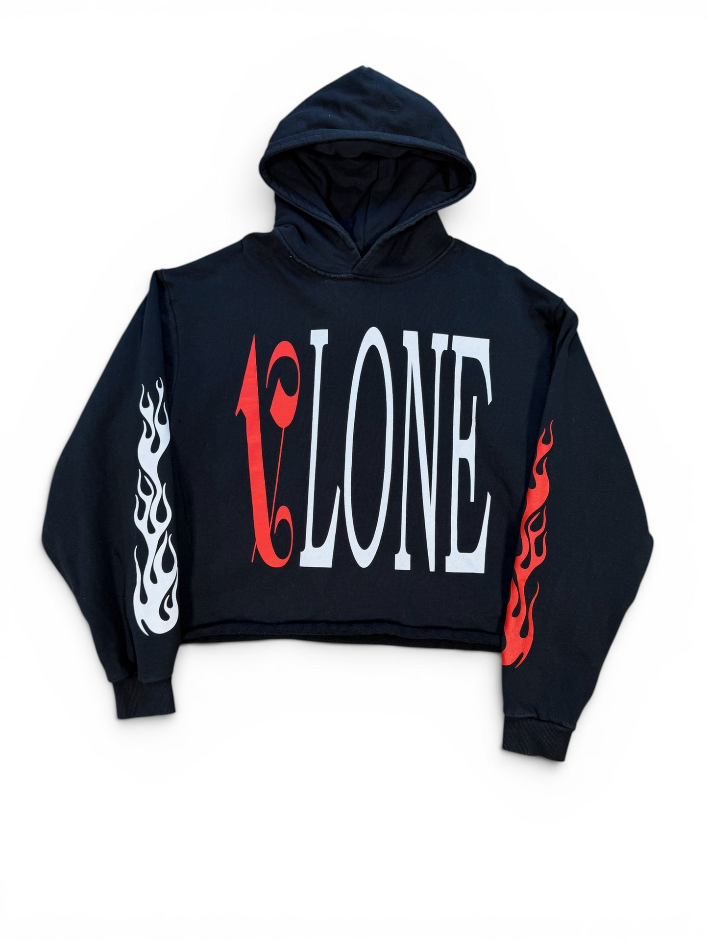 (S) Vlone x Palm Angels Flames Hoodie
