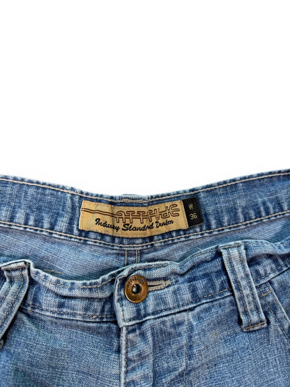 (36W) Y2K Attitude Jorts