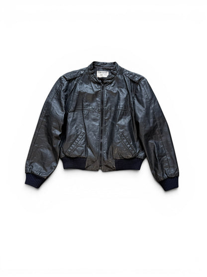 (S) Vintage 90s Northside Leather Jacket