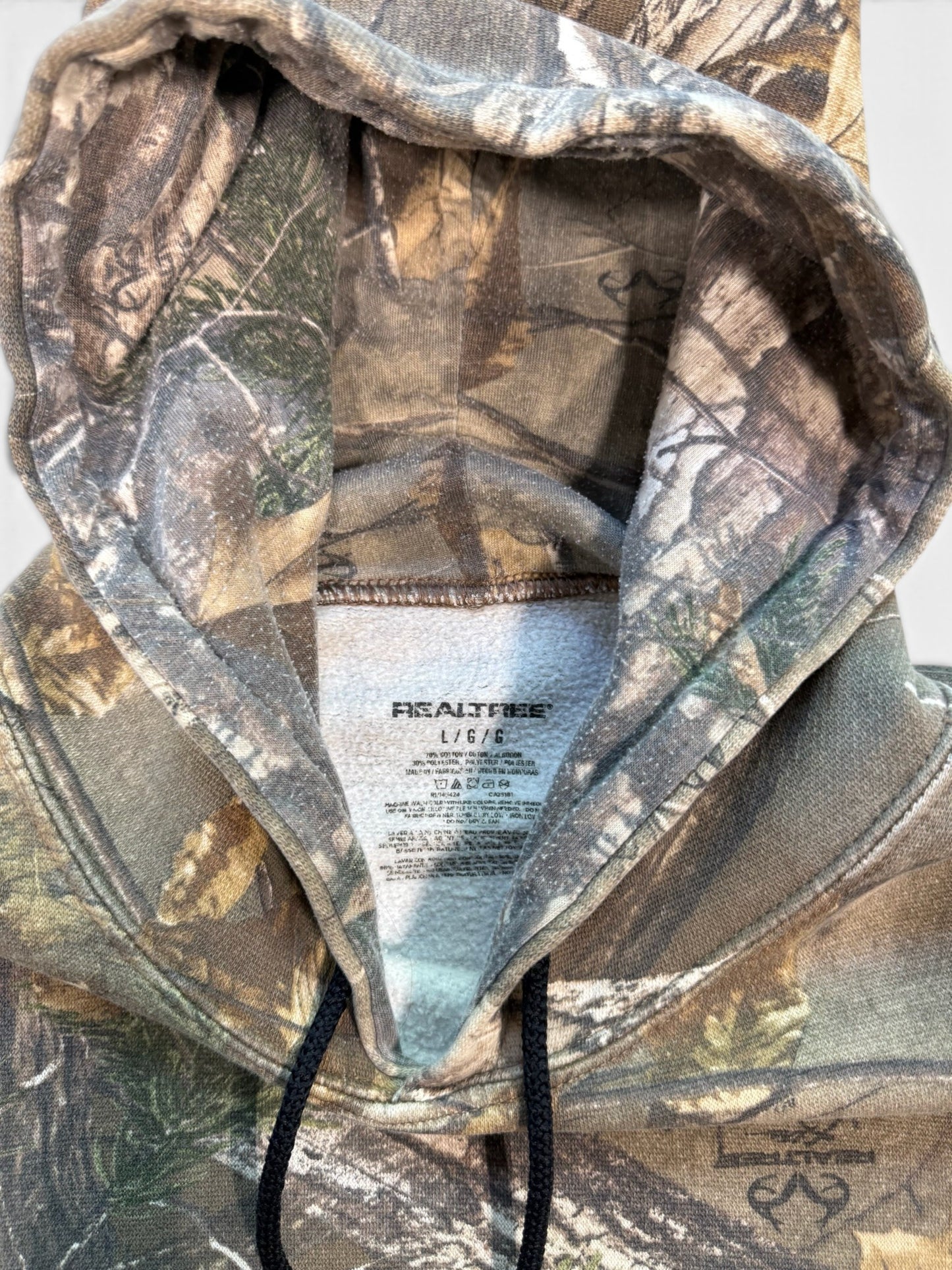(L) Realtree Camo Hoodie