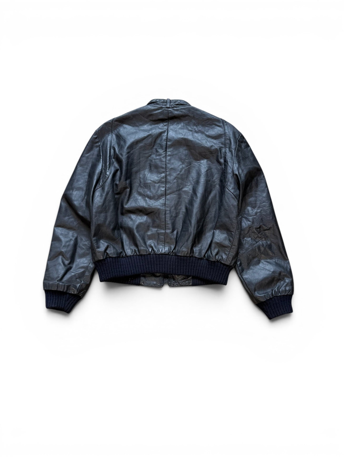 (S) Vintage 90s Northside Leather Jacket