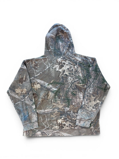 (XXL) Vtg Real Tree Camo Hoodie