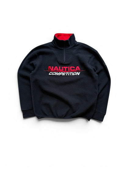 (L) Vintage Nautica Competition Fleece Sweater
