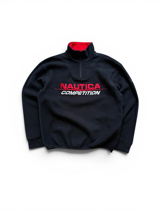 (L) Vintage Nautica Competition Fleece Sweater