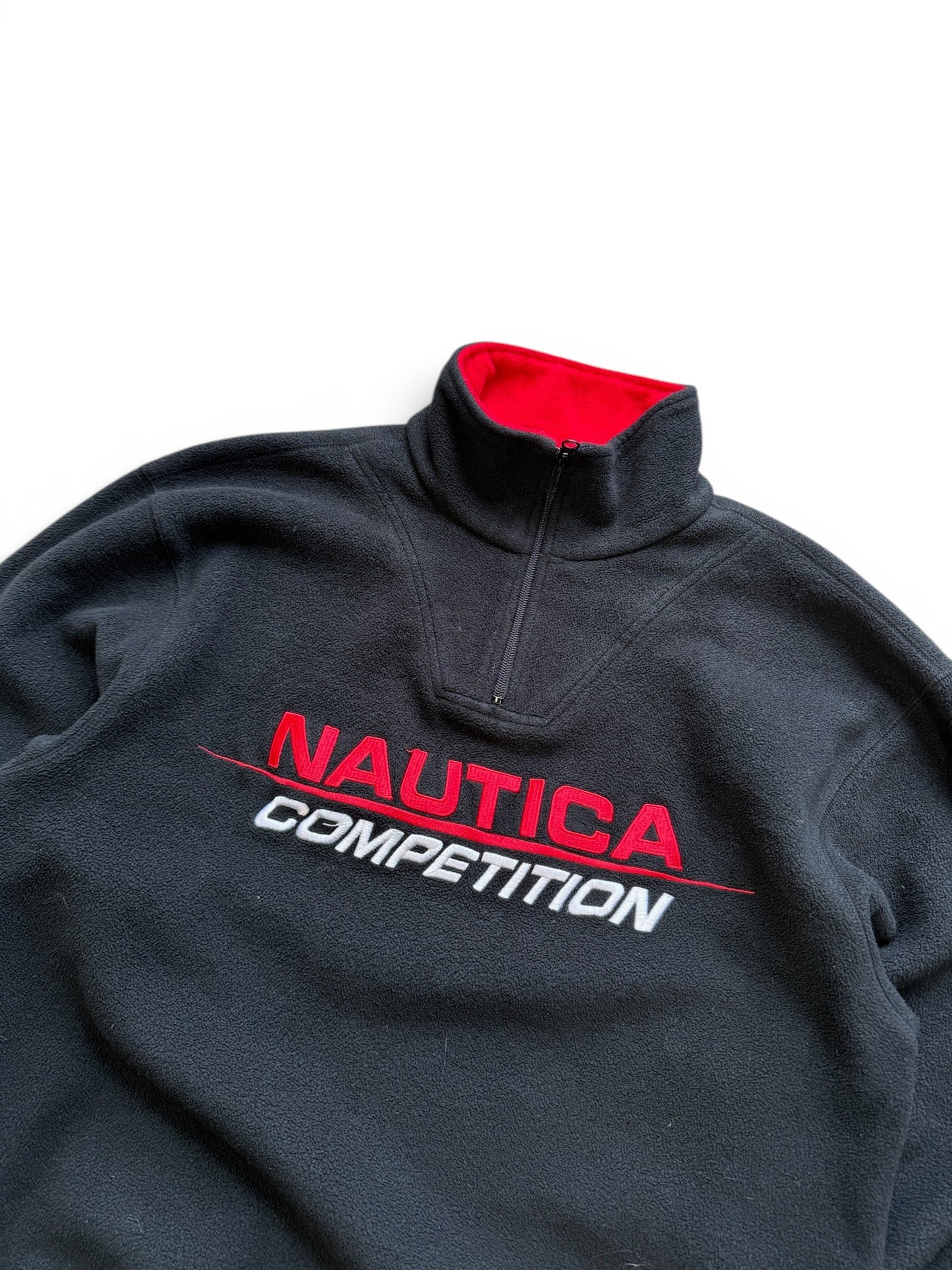 (L) Vintage Nautica Competition Fleece Sweater
