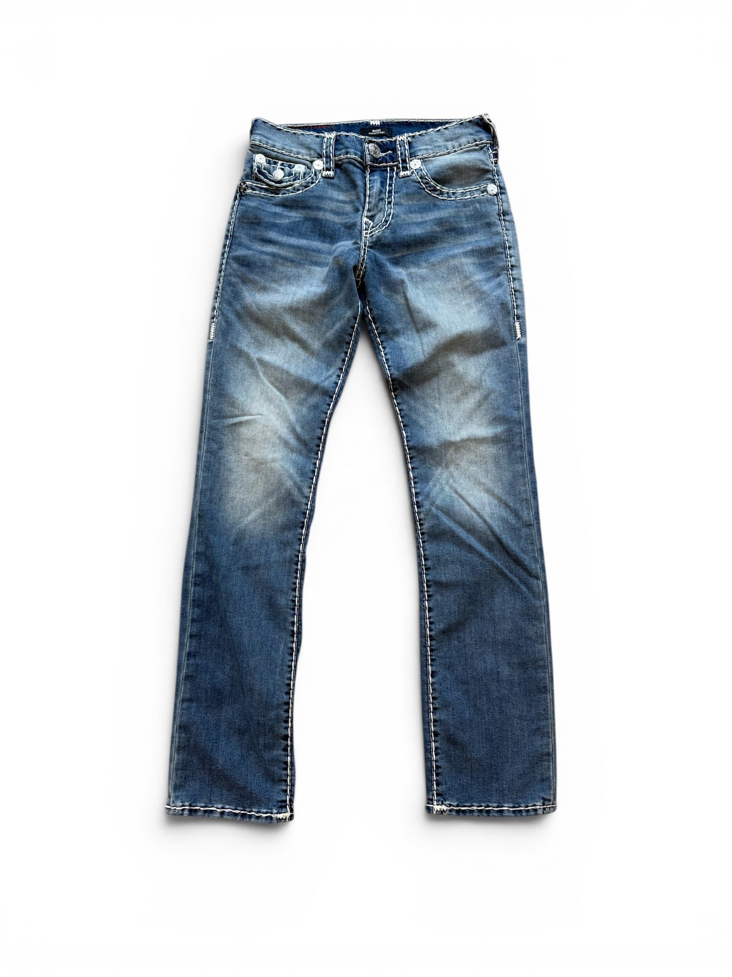 (29W) Vintage Y2K True Religion Relaxed Straight Jeans