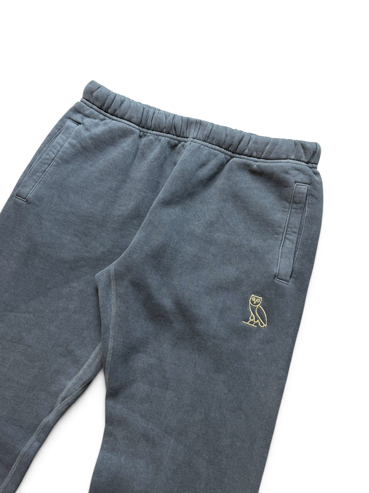 (S) OVO Garment Dye Sweatpants Black