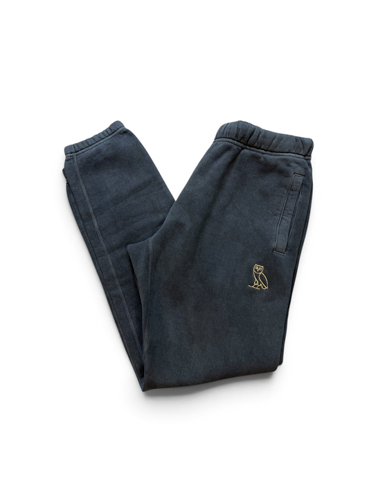 (S) OVO Garment Dye Sweatpants Black