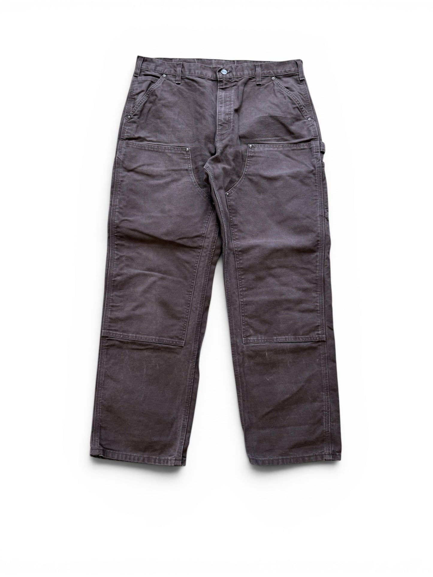 (38W) Vintage Carhartt Brown Double Knees