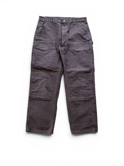 (38W) Vintage Carhartt Brown Double Knees