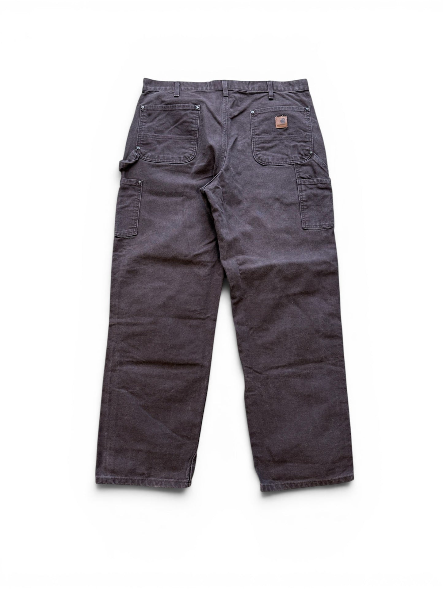 (38W) Vintage Carhartt Brown Double Knees