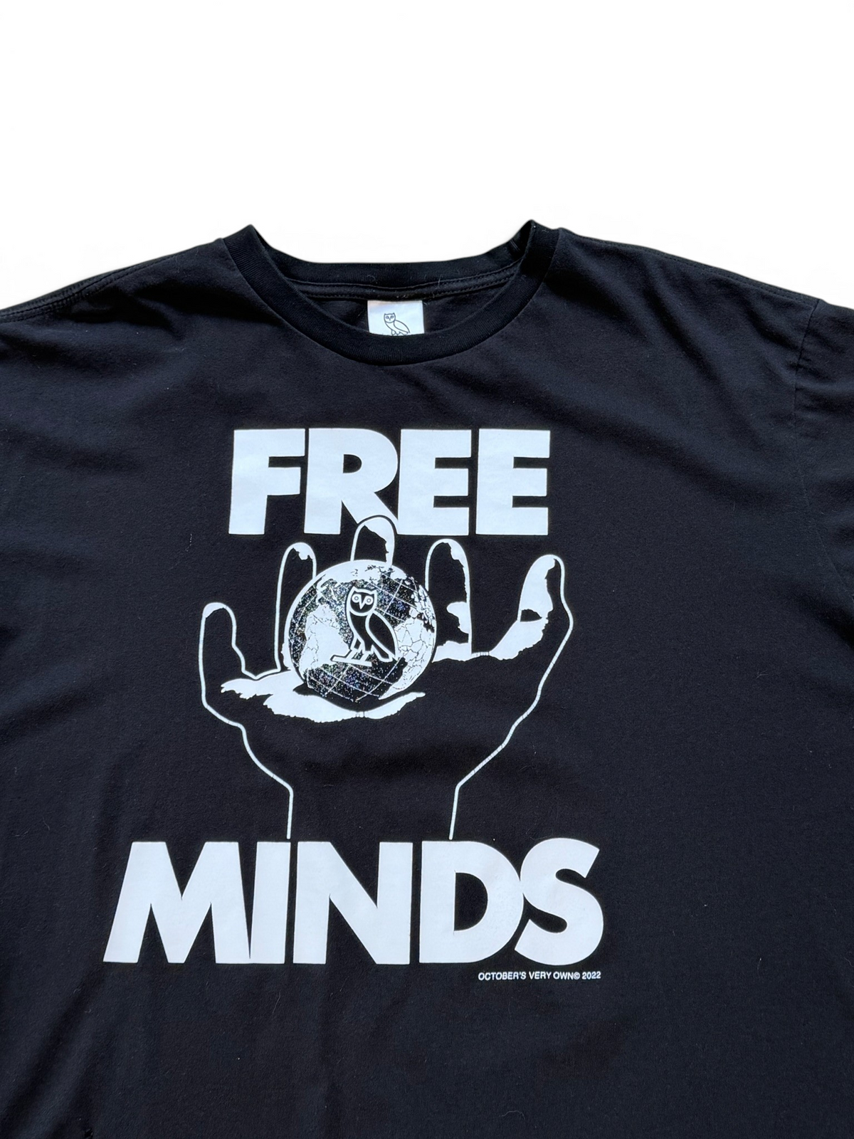 (XL) OVO Free Mind Tee Black