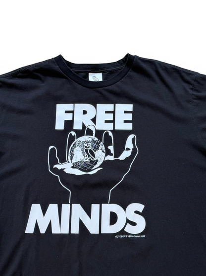 (XL) OVO Free Mind Tee Black
