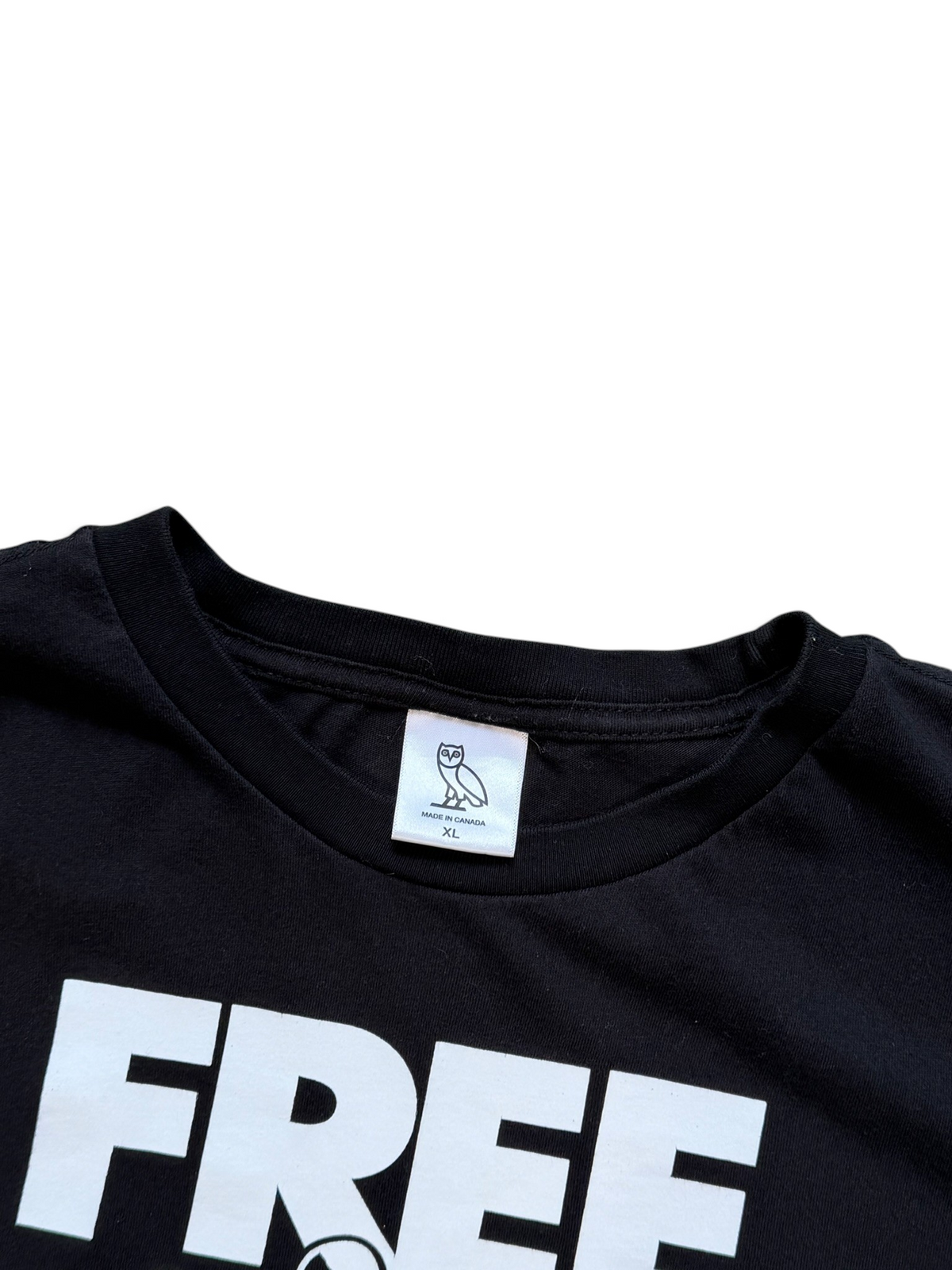 (XL) OVO Free Mind Tee Black