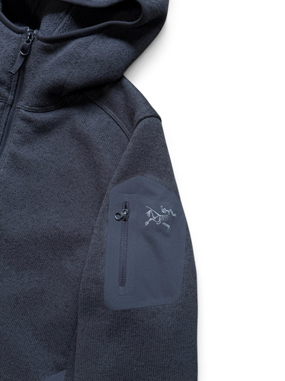 (S) Womens Arc'teryx Heathered Fleece Covert Hoodie