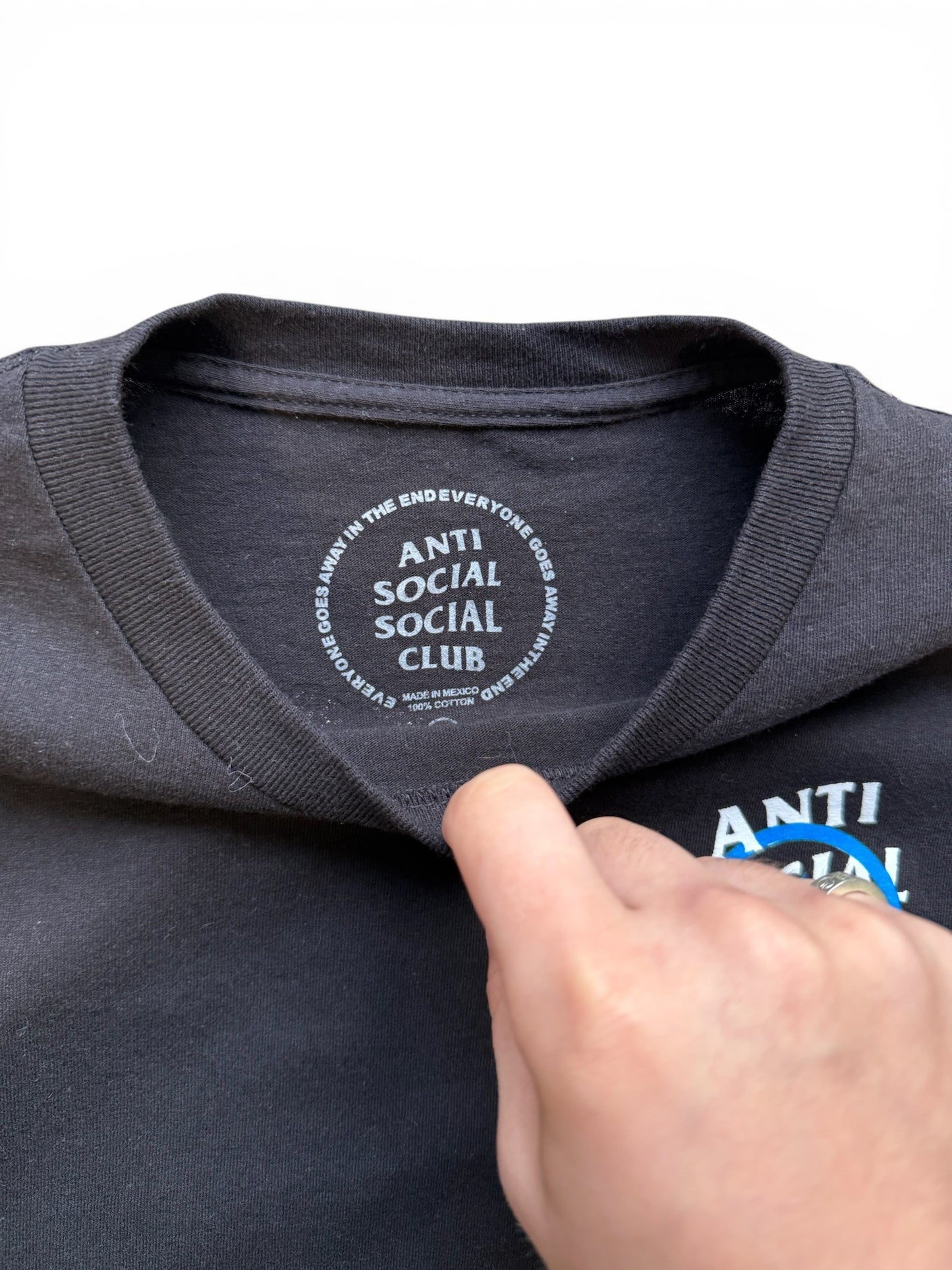 (S) Anti Social Social Club x Frament Tee Black