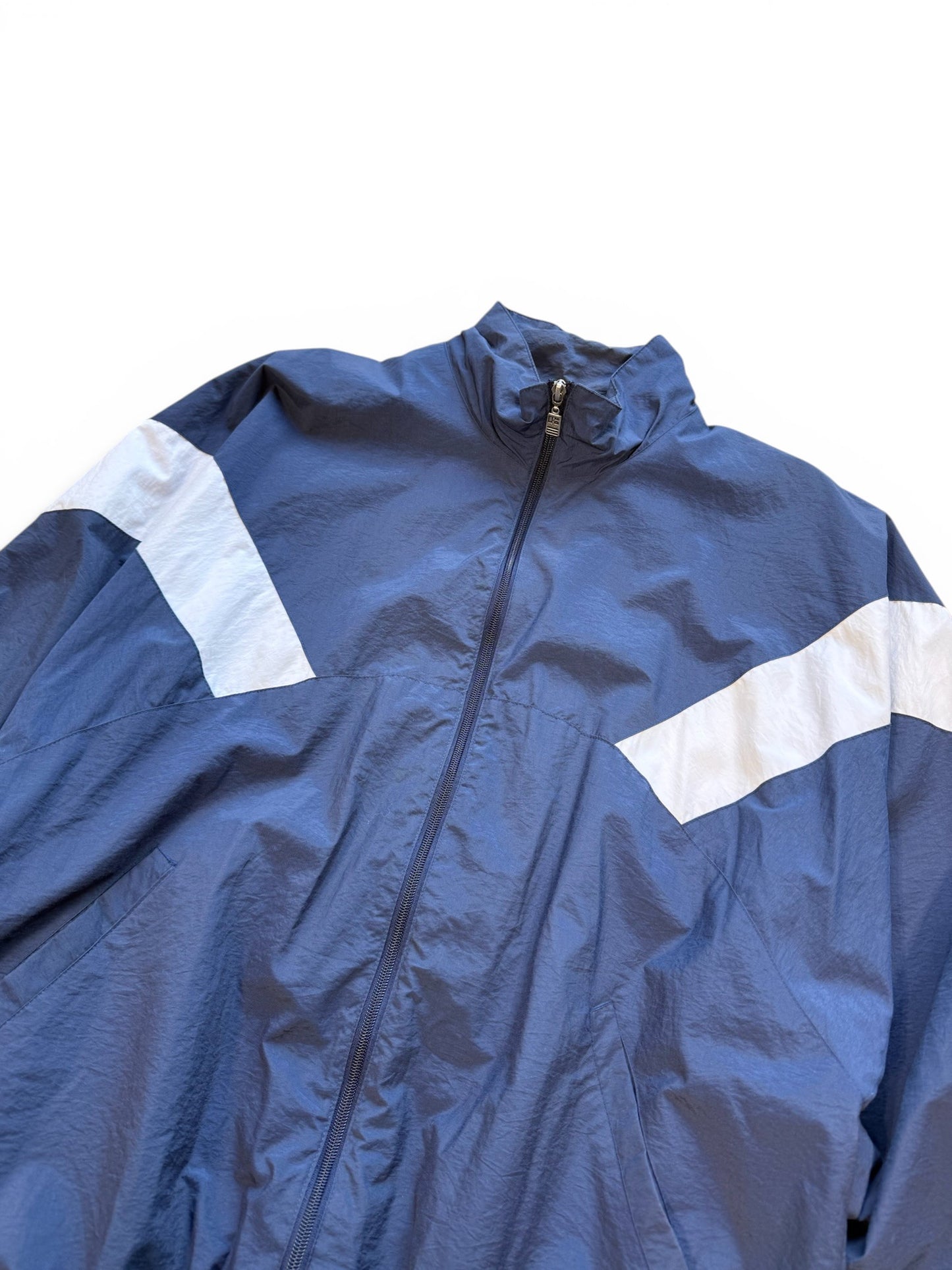 (XL) Vintage Russell Athletics Navy Windbreaker Jacket