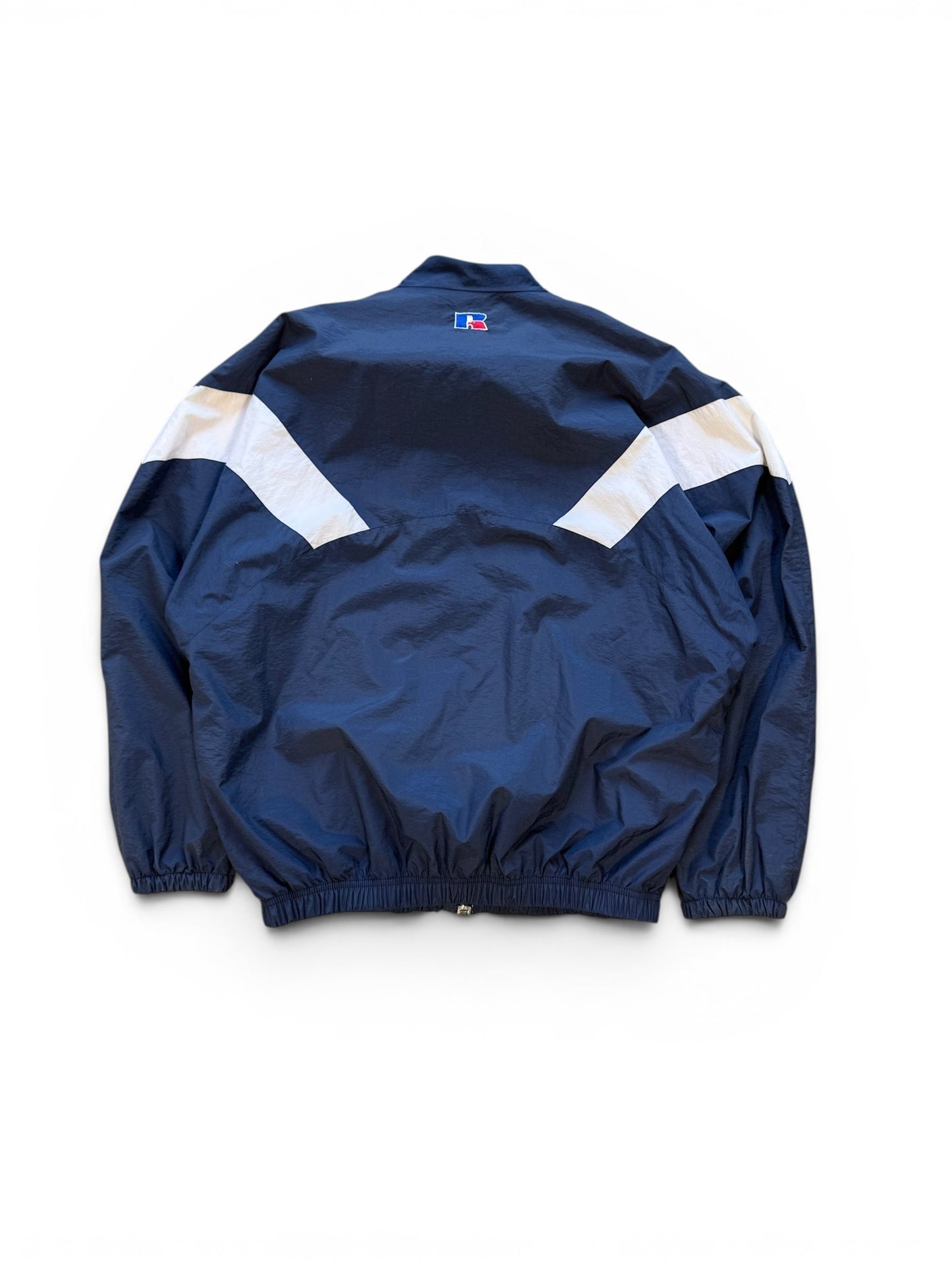 (XL) Vintage Russell Athletics Navy Windbreaker Jacket