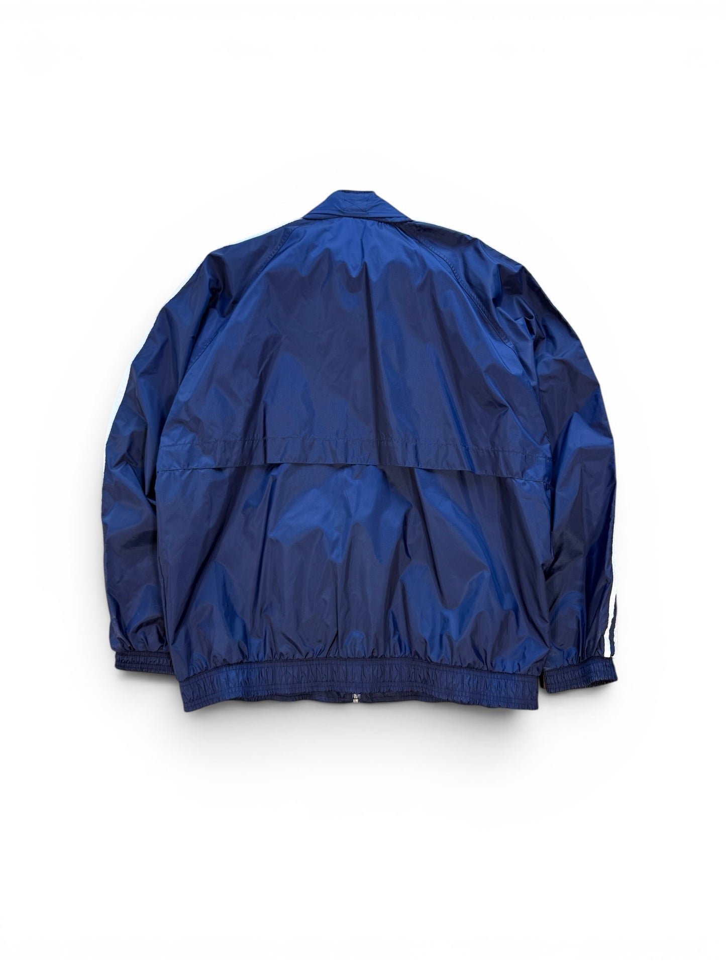 (XL) Vintage Adidas Navy Windbreaker Jacket