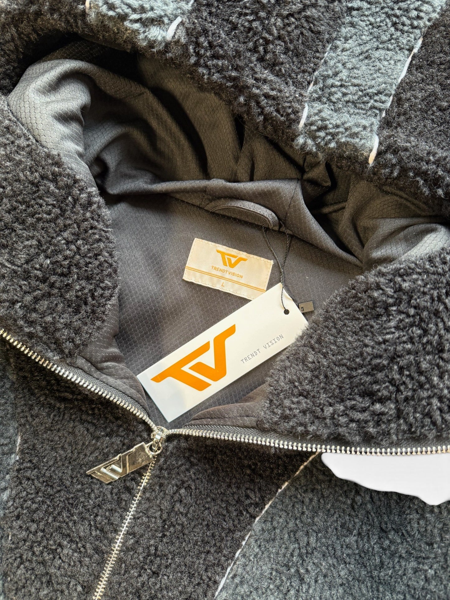 (L) Trendt Vision Deep Pile Fleece Jacket
