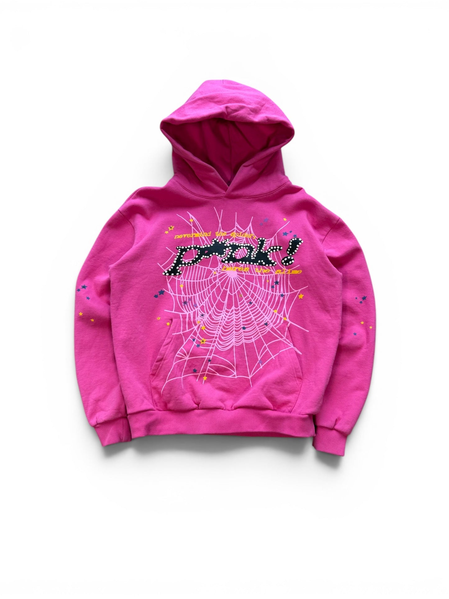 (S) Sp5der Woldwide P*nk Hoodie