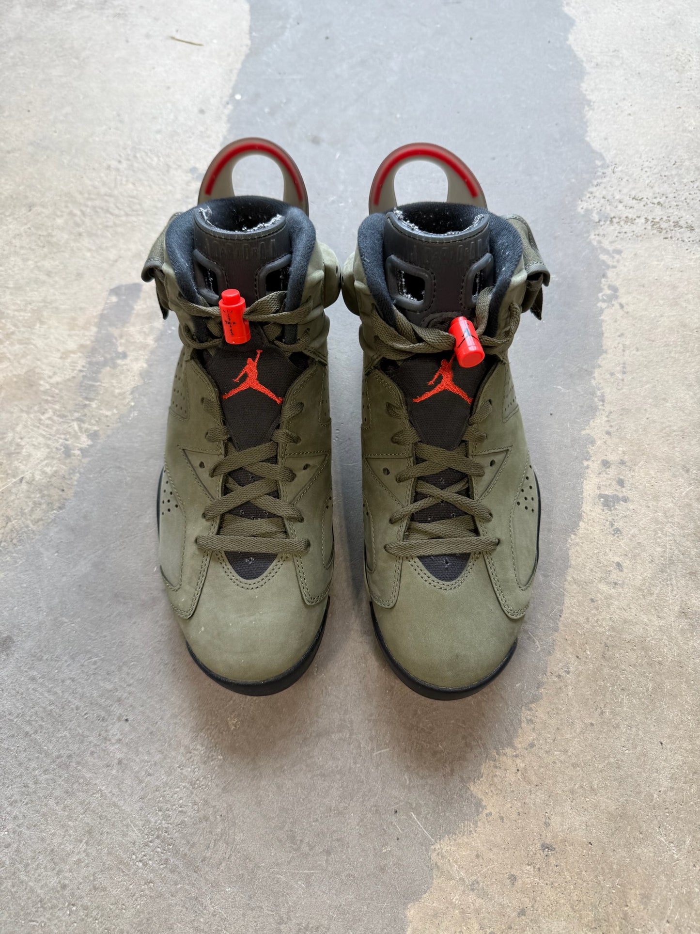 (8.5M) Jordan 6 Travis Scott Olive