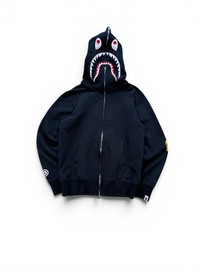 (M) Bape PONR Full Shark Zip-Up Hoodie