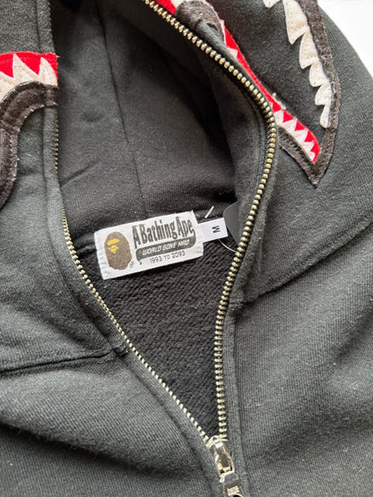 (M) Bape PONR Full Shark Zip-Up Hoodie