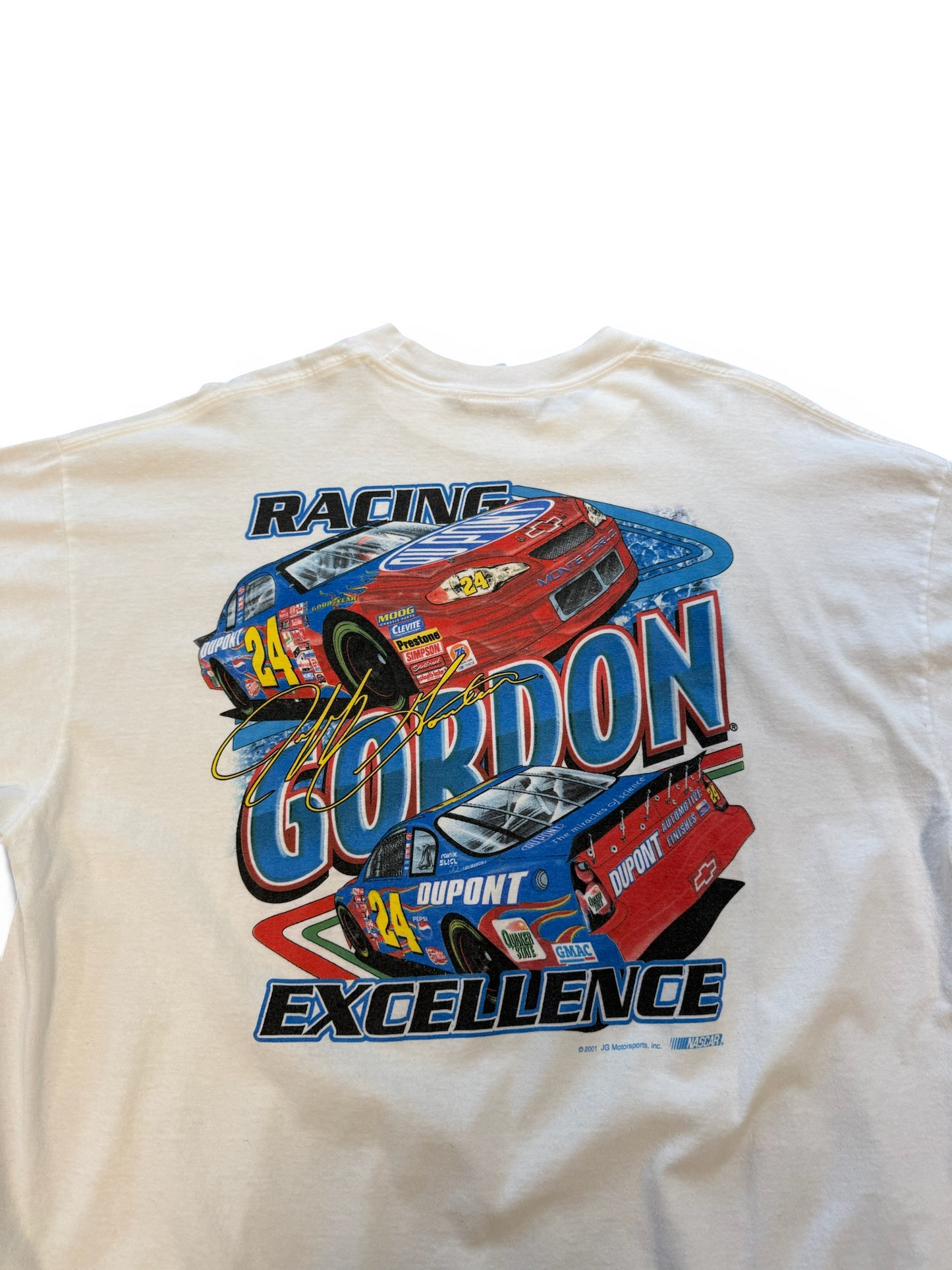 (XL) Jeff Gordan NASCAR Flames Tee