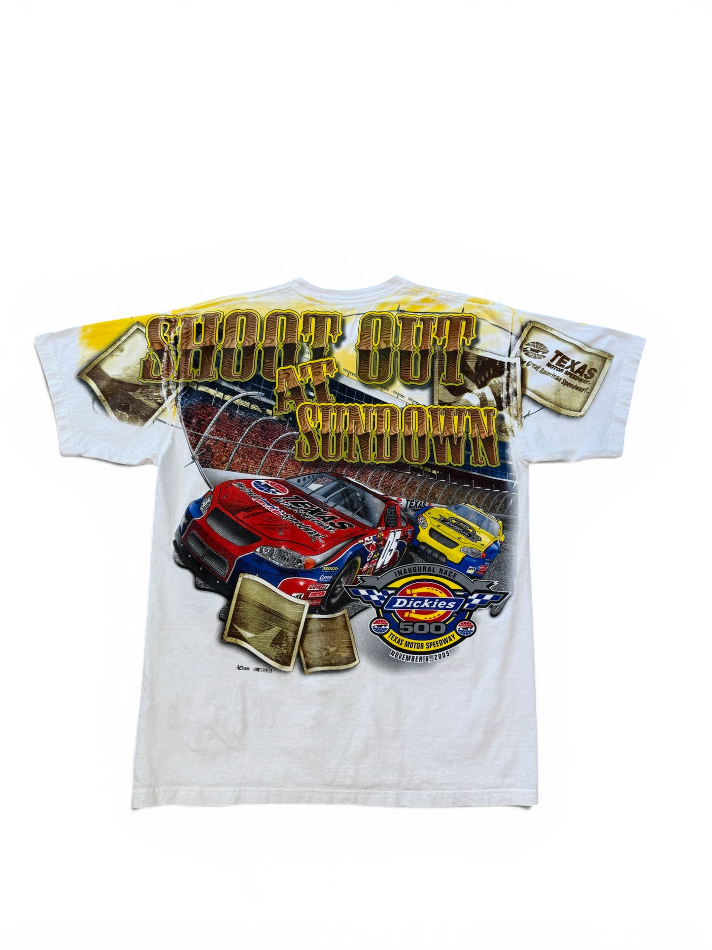 (XL) 2005 Dickies NASCAR All Over Print Tee