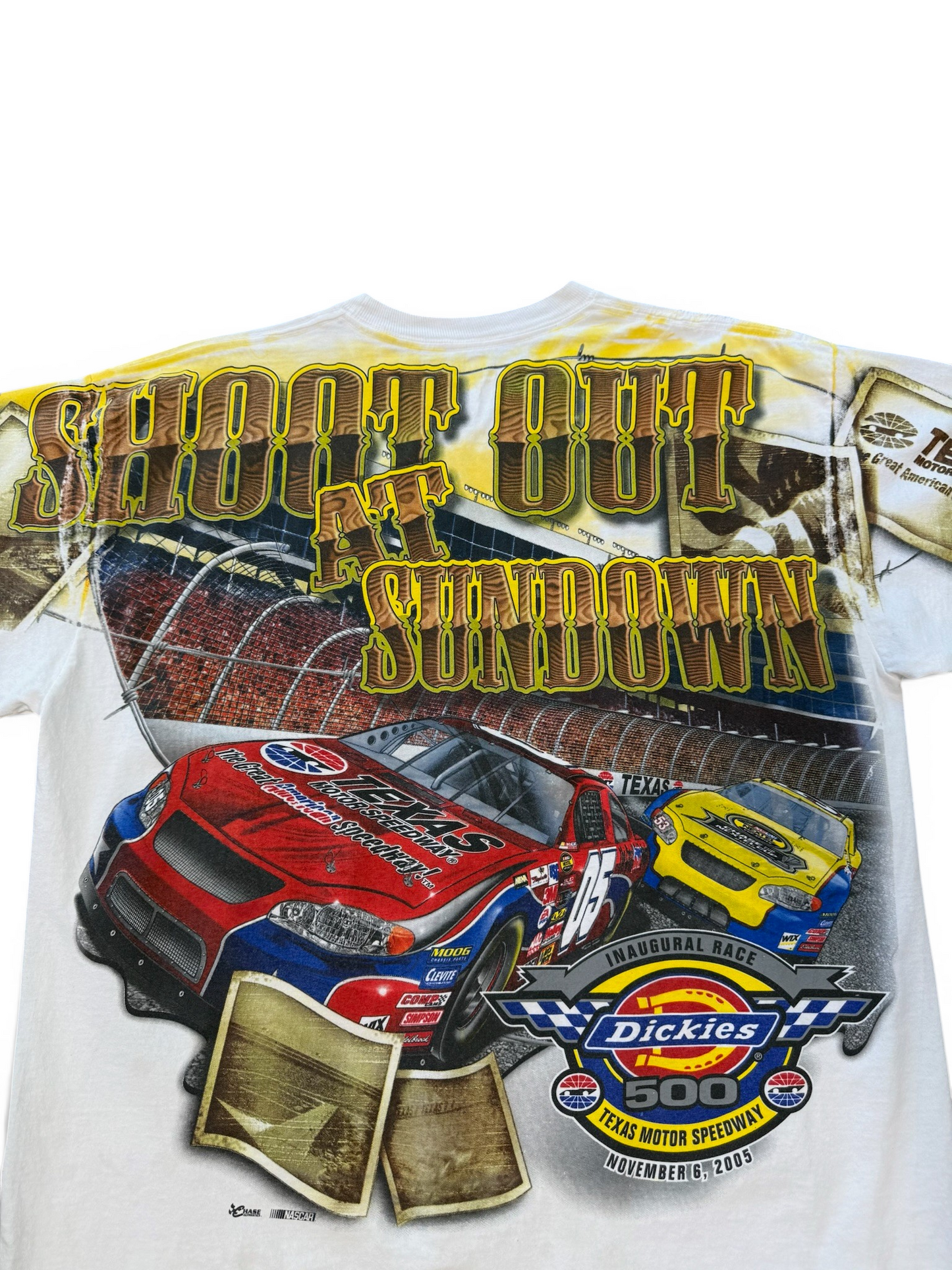 (XL) 2005 Dickies NASCAR All Over Print Tee