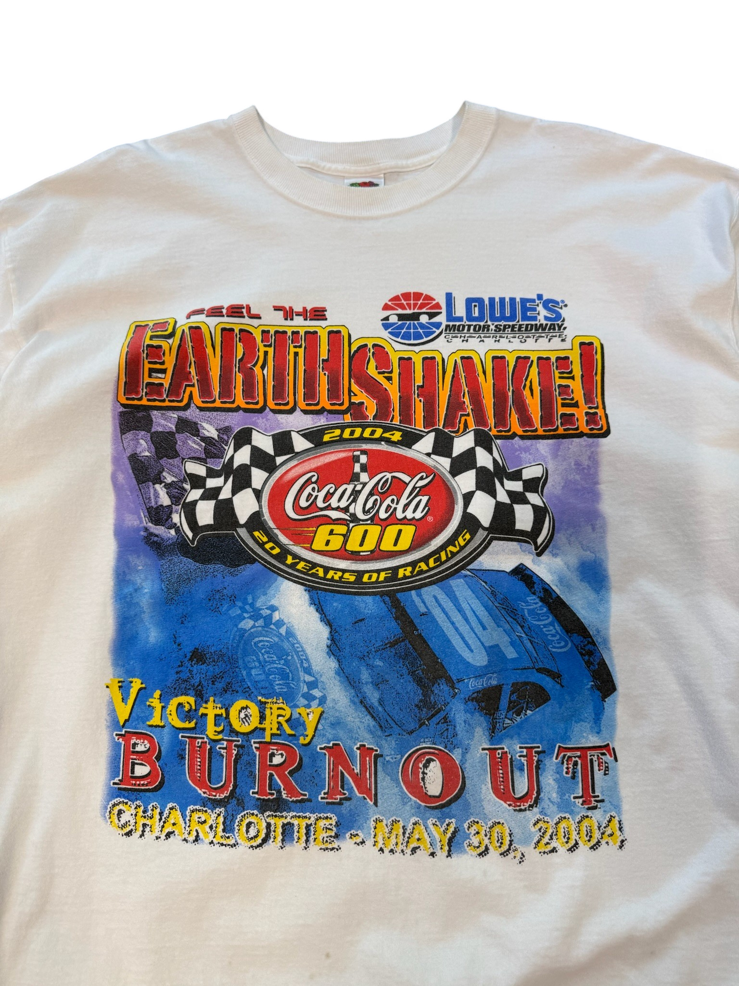 (XXL) 2004 Coca Cola NASCAR Burnout Tee