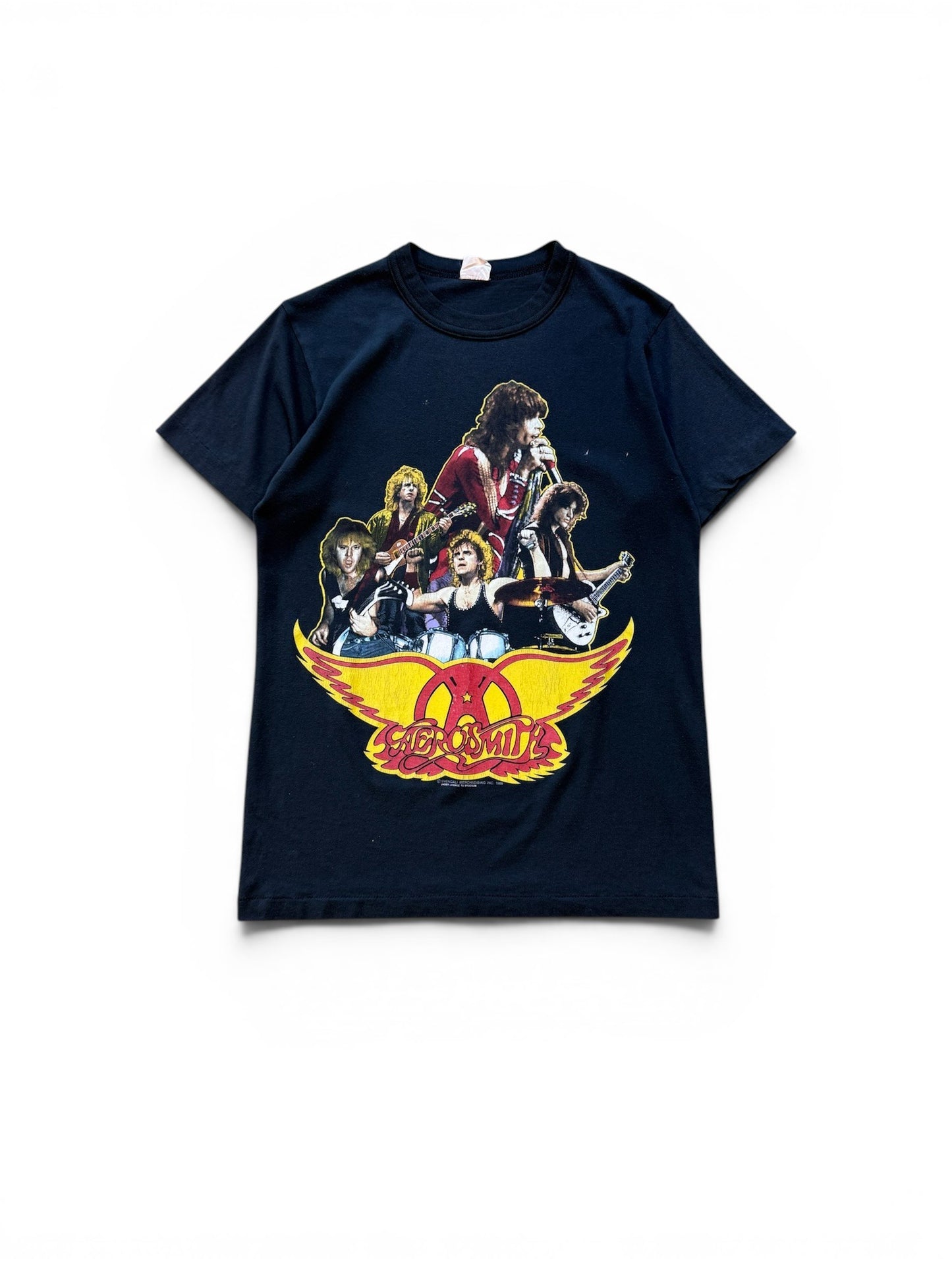 (S) Vintage 1988 Aerosmith Walk This Way Tee