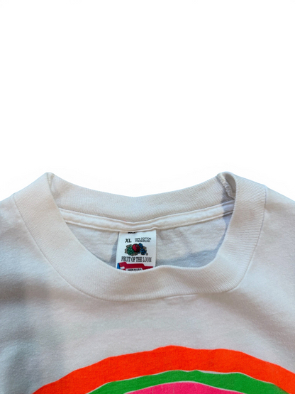 (XL) 1991 Beach Volleyball White Tee