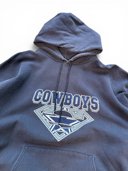 (L) 00s Dallas Cowboys Navy Hoodie